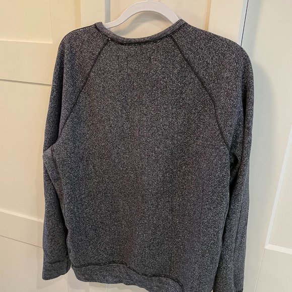 Reigning Champ Midweight Crewneck Terry Sweatshirt Sz M Charcoal - Picture 2 of 3